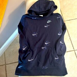 Navy blue Nike hoodie